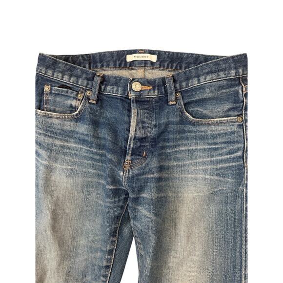 MOUSSY Vintage Jeans SAAB Co Size 28 JAPANESE Denim‎  ORIGINAL - Picture 7 of 8